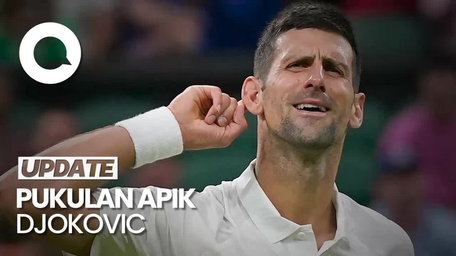 Ragam Shot Terbaik Novak Djokovic
