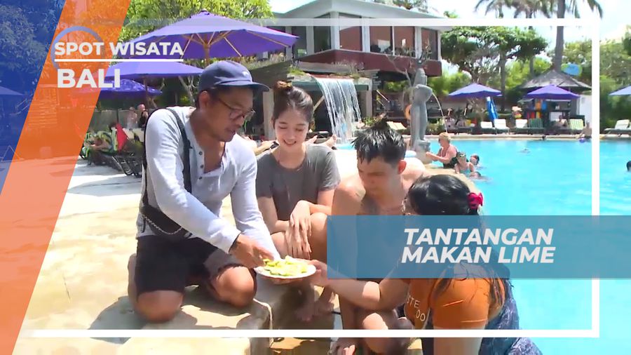 Tantangan Seru Ala COV, Makan Jeruk Lemon Tanpa Ekspresi, Bali