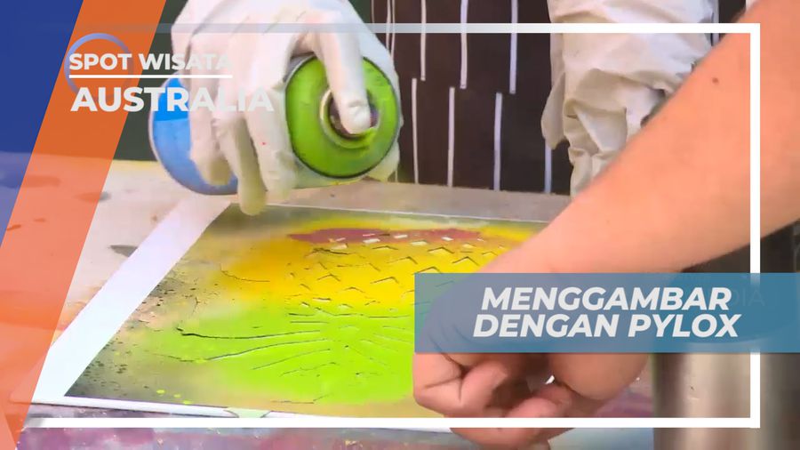 Mencoba Menggambar Dengan Pylox di Australia