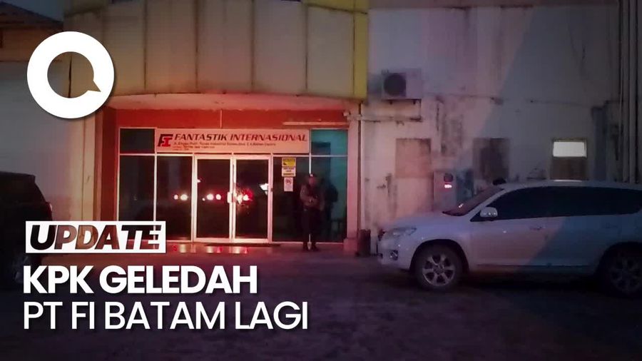 2,5 Jam Geledah PT FI di Batam, KPK Bawa 1 Koper dan 1 Kardus 