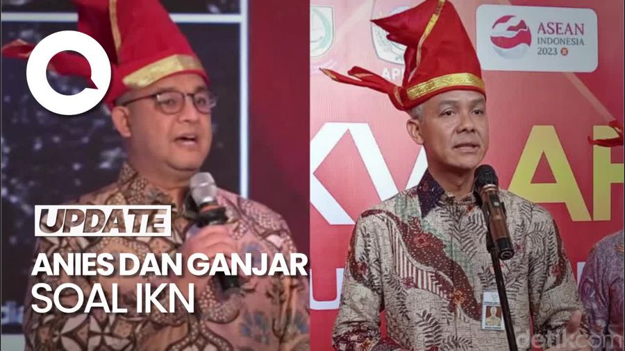 Jawaban Beda Anies Vs Ganjar Soal IKN