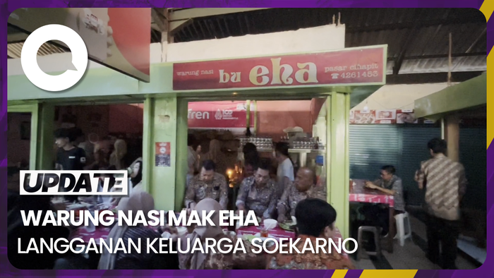 Ini Dia Warung Nasi Mak Eha yang Legendaris di Pasar Cihapit
