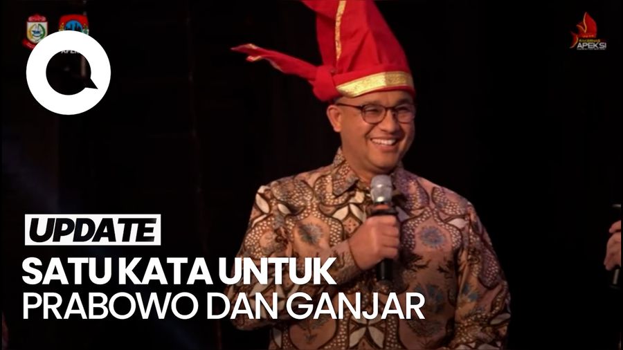 Kala Anies Sebut Prabowo Patriot dan Ganjar Sahabat Lama