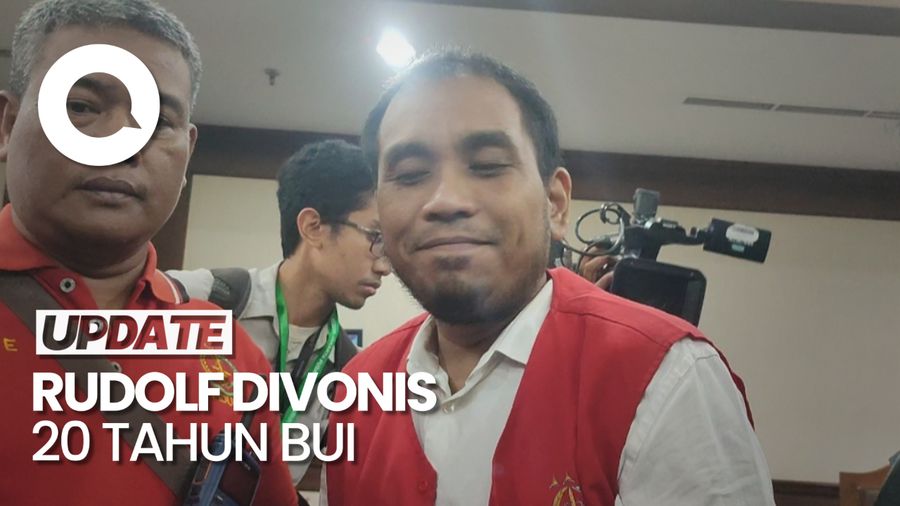 Rudolf Divonis 20 Tahun Bui, Ini Hal Memberatkan dan Meringankan