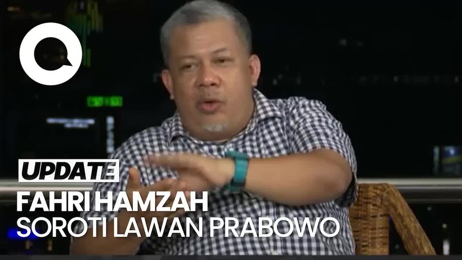 Fahri Hamzah Nilai Lawan Prabowo Sudah Tak Terlalu Kuat