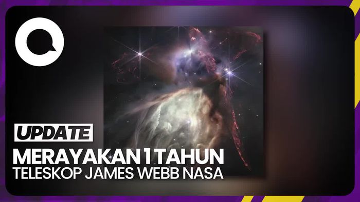 Kelahiran Bintang Mirip Matahari Tandai 1 Tahun Teleskop James Webb