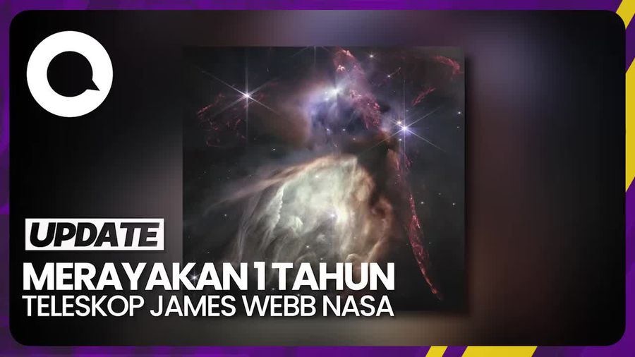 Kelahiran Bintang Mirip Matahari Tandai 1 Tahun Teleskop James Webb