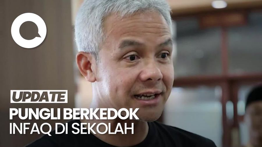Cerita Ganjar soal Pungli Berkedok Infaq di Sekolah