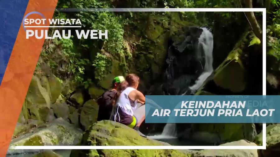 Menikmati Panorama Keindahan Alam Air Terjun Pria Laot Pulau Weh