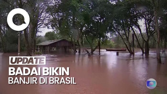 Badai Dahsyat Hantam Brasil, Satu Orang Tewas