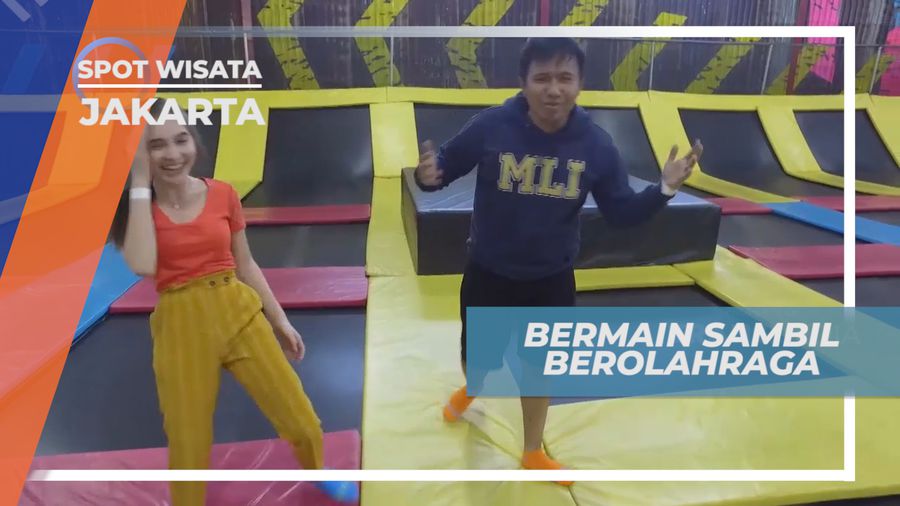 Lompat Seru di Wahana Trampolin Pondok Indah Jakarta