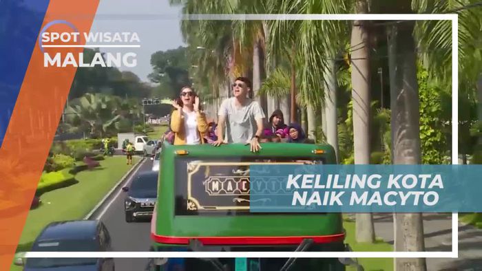 Berkeliling Kota Malang Naik Bus Wisata Macyto
