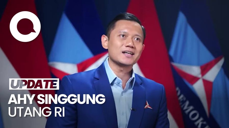 AHY Kritik Jokowi: Utang Indonesia Meroket