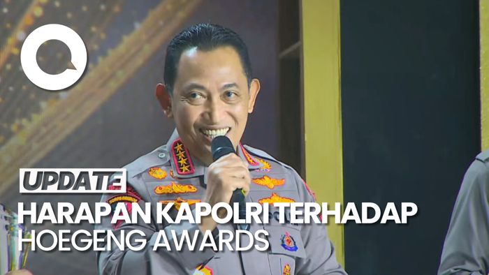 Kapolri: Hoegeng Awards Momentum Jaga Semangat Pak Hoegeng