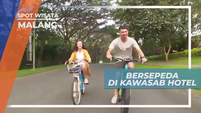 Bersepeda Menyusuri Kawasan Penginapan di Kota Malang