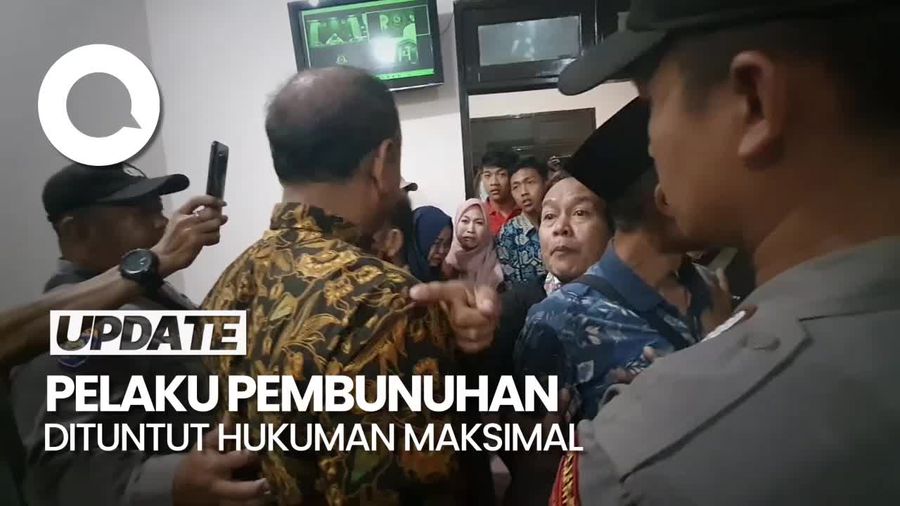 Vonis Pembunuh Siswi di Mojokerto Ricuh, Keluarga Tak Terima Putusan Hakim