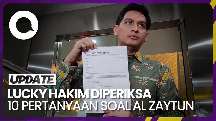 Lucky Hakim Diperiksa Hampir 12 Jam Sebagai Saksi soal Panji Gumilang