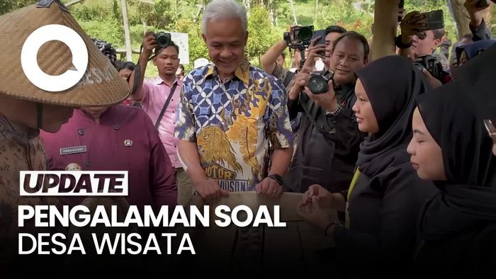 Ganjar Bagikan Pengalaman soal Desa Wisata ke Wali Kota, Camat dan Kades