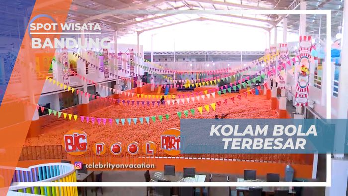 Isi Liburan, Bermain Wahana Mandi Bola Terbesar di Indonesia, Bandung