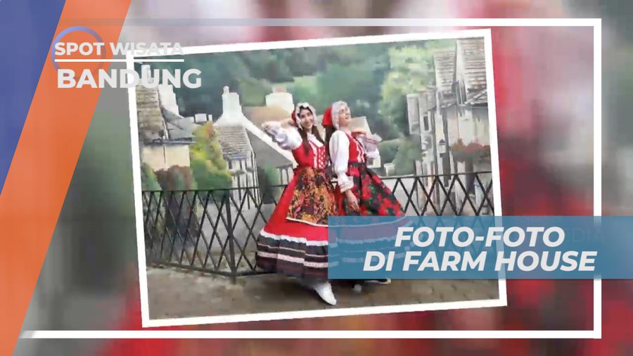 Berfoto Ria Memakai Pakaian Tradisional Khas Negeri Kincir Angin, Bandung