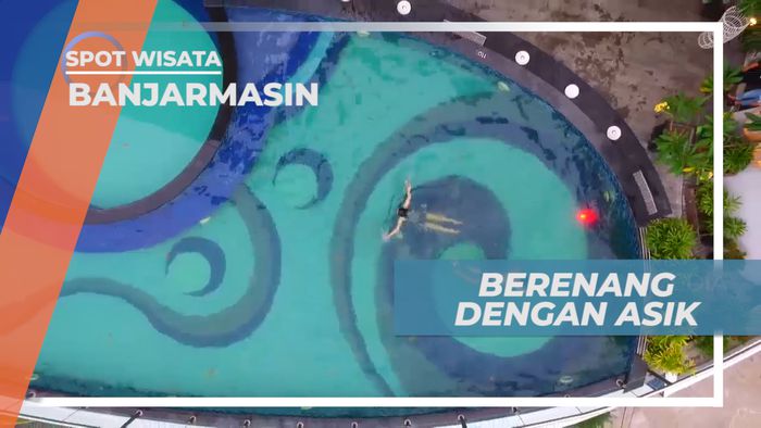 Serunya Habiskan Waktu Berenang Bebas di kolam Renang Hotel, Banjarmasin
