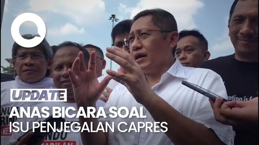 Anas Urbaningrum Nilai Tak Ada Penjegalan Capres di Luar Jalur Politik