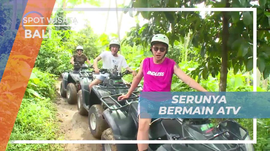 Keseruan Bermain  ATV di Bali Skutis Adventures