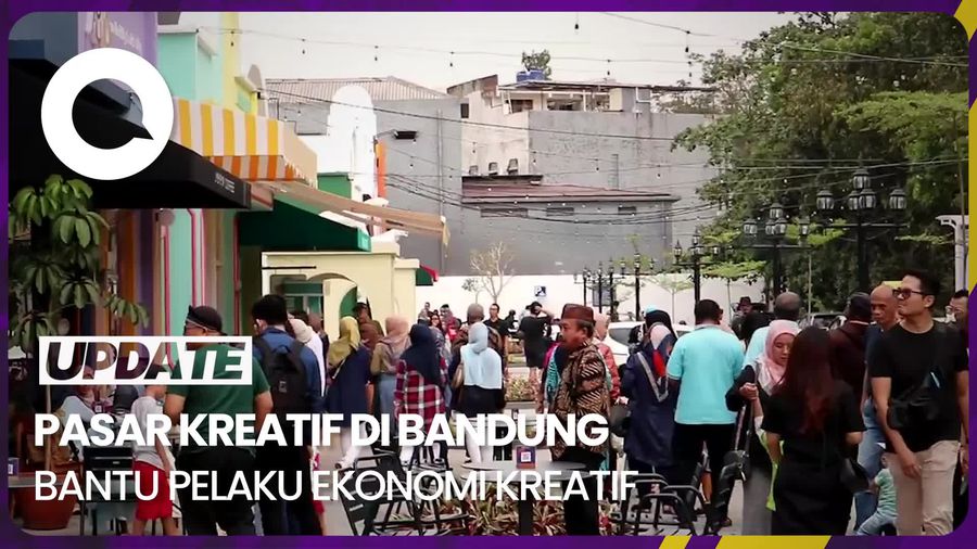 Dorong Produk Lokal, Pemprov Jawa Barat Suguhkan Pasar Kreatif di Bandung