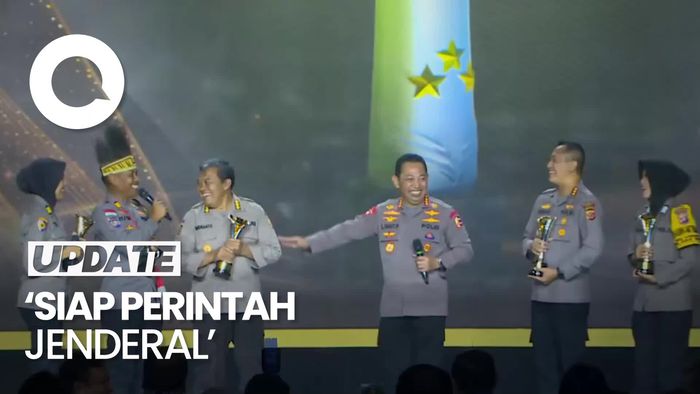 Kapolri Tanya Polisi Perbatasan Hoegeng Awards: Mau di Papua atau Magelang?