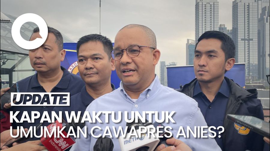 NasDem Sebut Saat Ini Bukan Waktu yang Tepat Umumkan Cawapres Anies