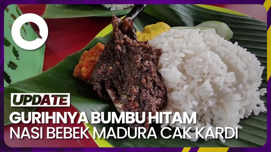Menyantap Kenikmatan Bebek Khas Madura Bumbu Hitam Cak Kardi