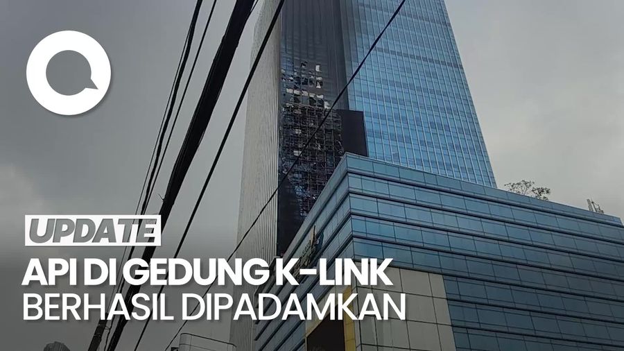 Kebakaran K-Link Tower Padam, Lalin Gatsu Arah Cawang Padat
