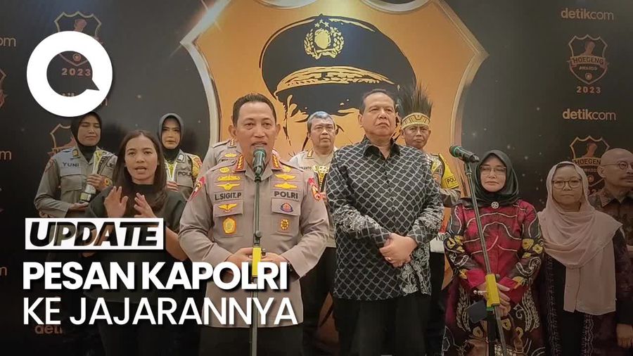 Kapolri: Anggota yang Belum Terpilih Hoegeng Awards Terus Berkarya