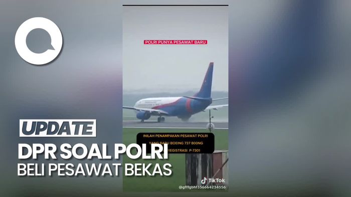 Polri Beli Pesawat Bekas Hampir Rp 1 T, DPR: Tak Perlu Dipersoalkan