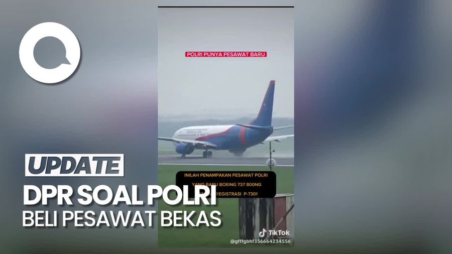 Polri Beli Pesawat Bekas Hampir Rp 1 T, DPR: Tak Perlu Dipersoalkan