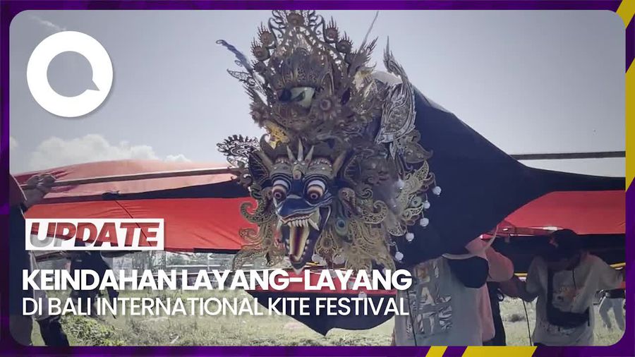 Ajang Pelestarian Layang-layang Tradisional di Bali International Kite Festival