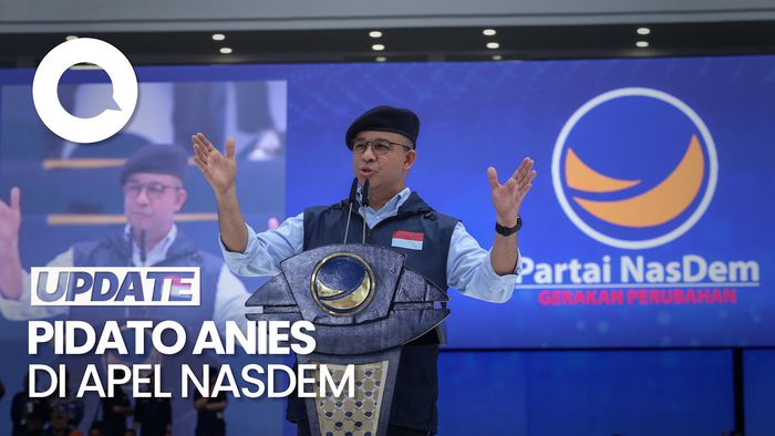 Anies di Apel NasDem: Kami Ingin Perubahan dan Perbaikan