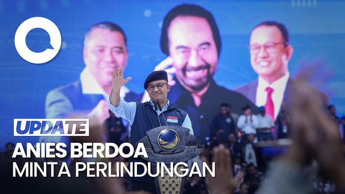 Doa Anies di Apel Siaga NasDem: Minta Dilindungi Dari Dengki-Fitnah
