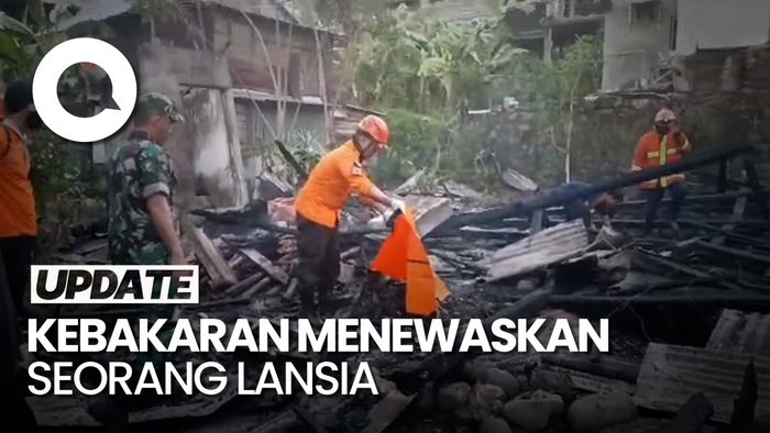 Kebakaran Rumah di Parepare, Seorang Lansia Tewas Terjebak 
