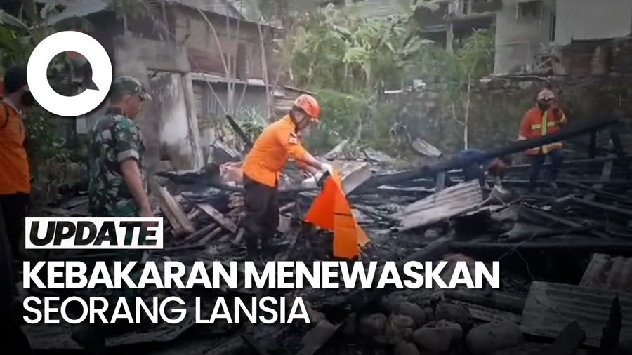 Kebakaran Rumah di Parepare, Seorang Lansia Tewas Terjebak 