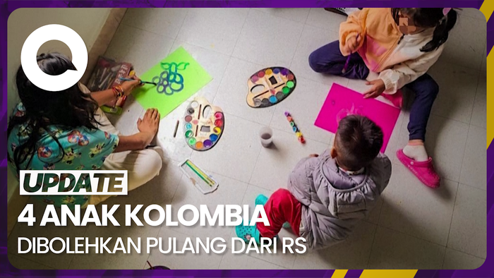 Sudah Keluar RS, Begini Kondisi 4 Anak Kolombia yang Hilang di Hutan Amazon