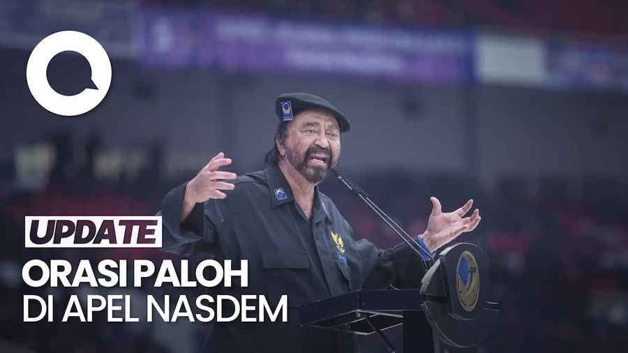 Di Apel Nasdem, Surya Paloh Ungkit Dukungannya Terhadap Jokowi