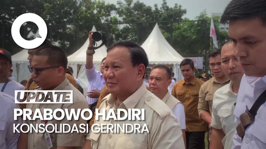 Prabowo Lanjut Konsolidasi di Lapangan Banteng, Langsung Joget Poco-poco