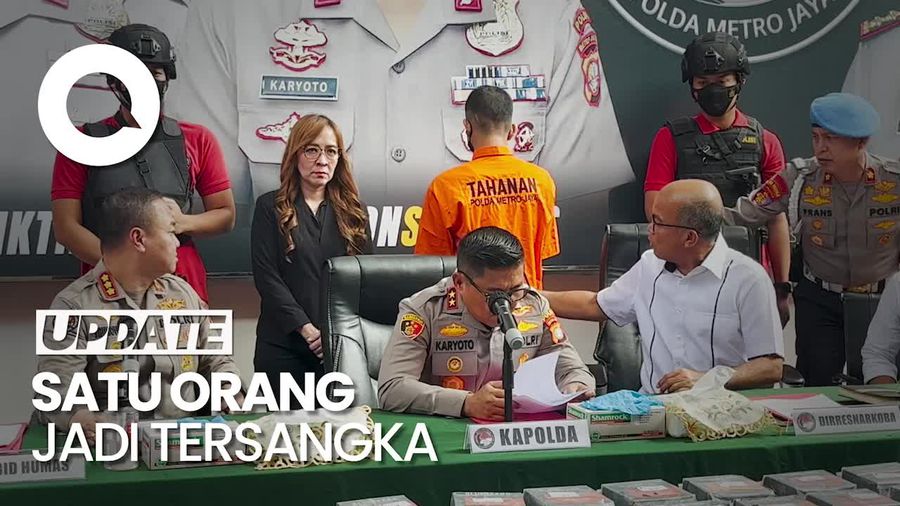 Polda Metro Gagalkan Peredaran 36 Kg Sabu dalam Kemasan Kopi