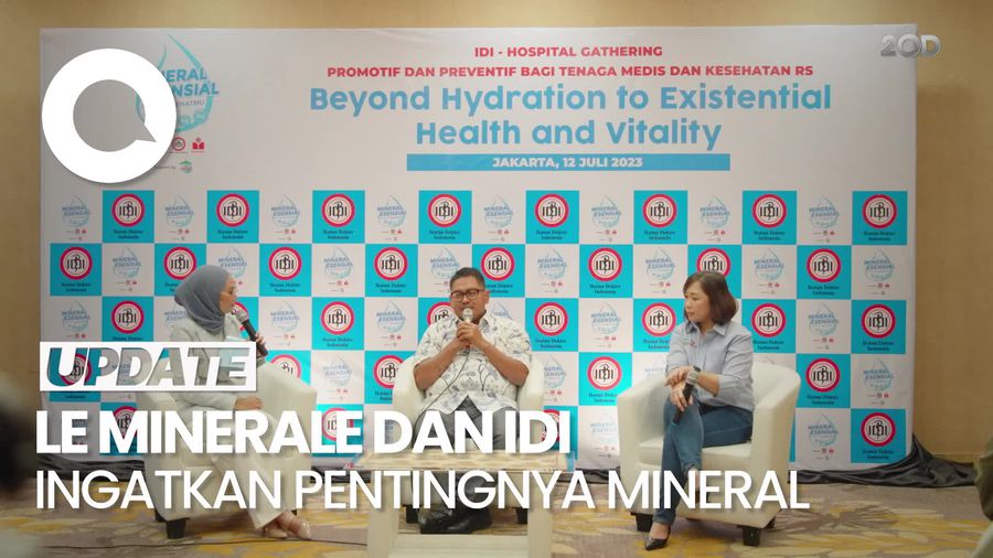 Kolaborasi Le Minerale & IDI Mengigatkan Pentingnya Mineral Esensial