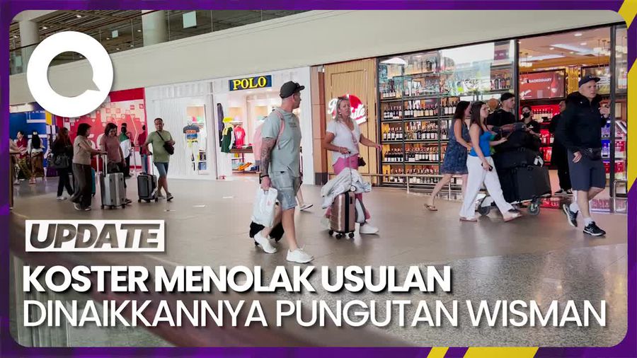 Komentar Koster soal Wacana Kenaikan Pungutan Rp 500 Ribu untuk Wisman 
