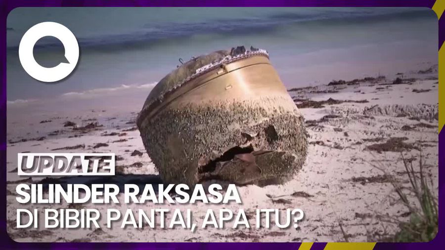 Sebuah Benda Misterius Terdampar di Pantai Australia