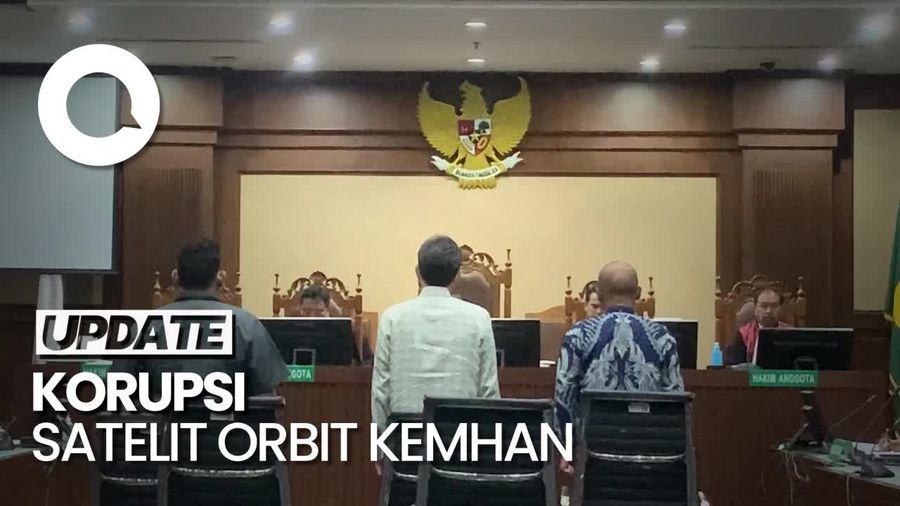 Eks Dirjen Kemhan dkk Divonis 12 Tahun Bui Korupsi Satelit