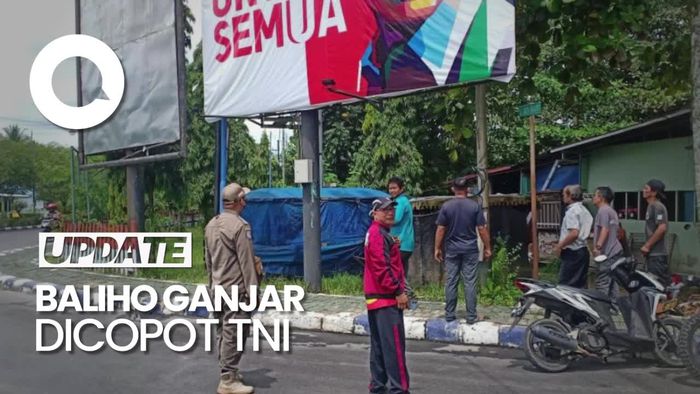 Ganjar soal Balihonya Dicopot TNI: Kalau Nggak Tertib Boleh Dicopot