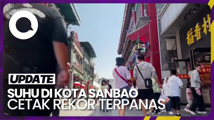Suhu di China Tembus Rekor, Capai 52,2 Derajat Celsius